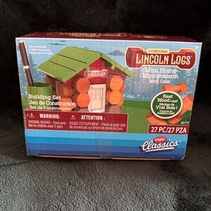 Lincoln Logs Mini Home Building Set